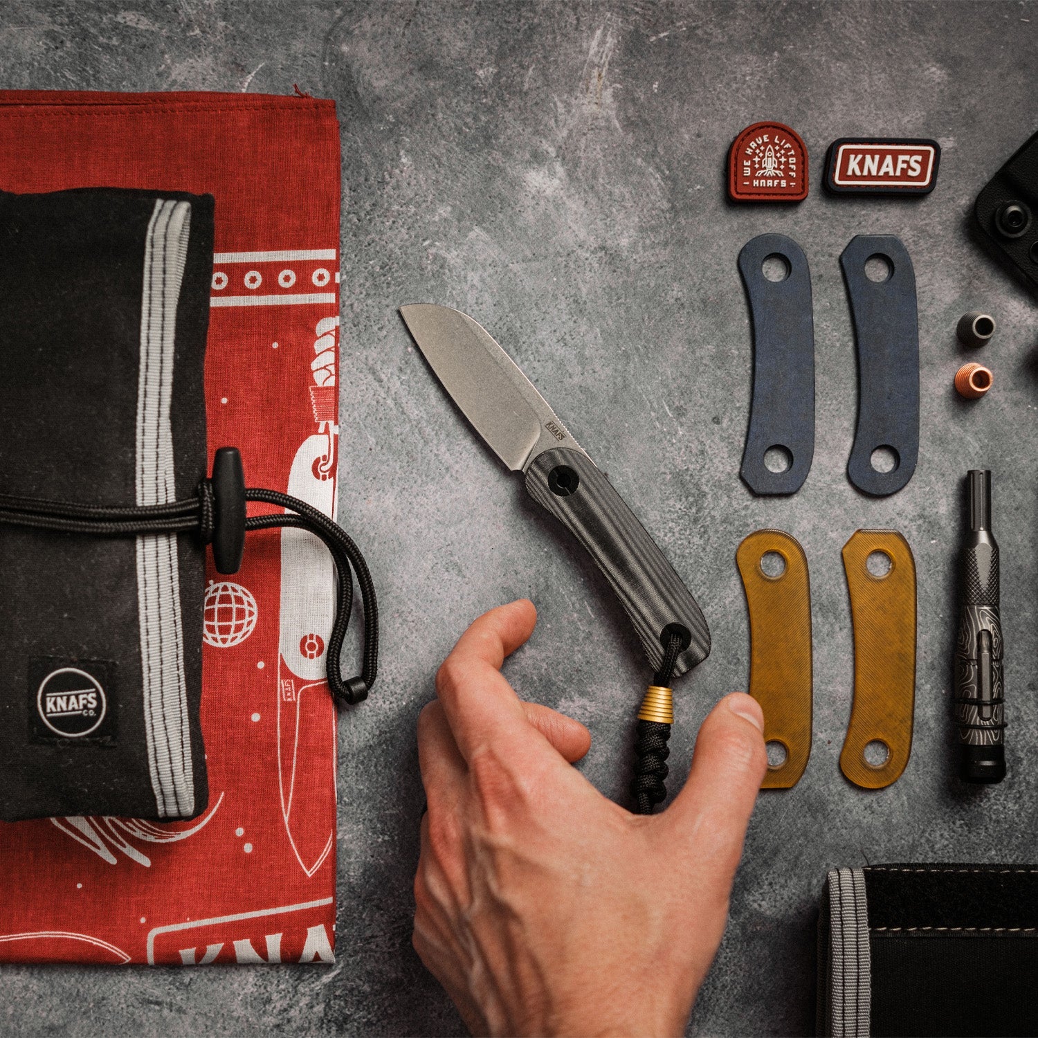 Lander 4 Fixed Blade Knife - Black Sheep