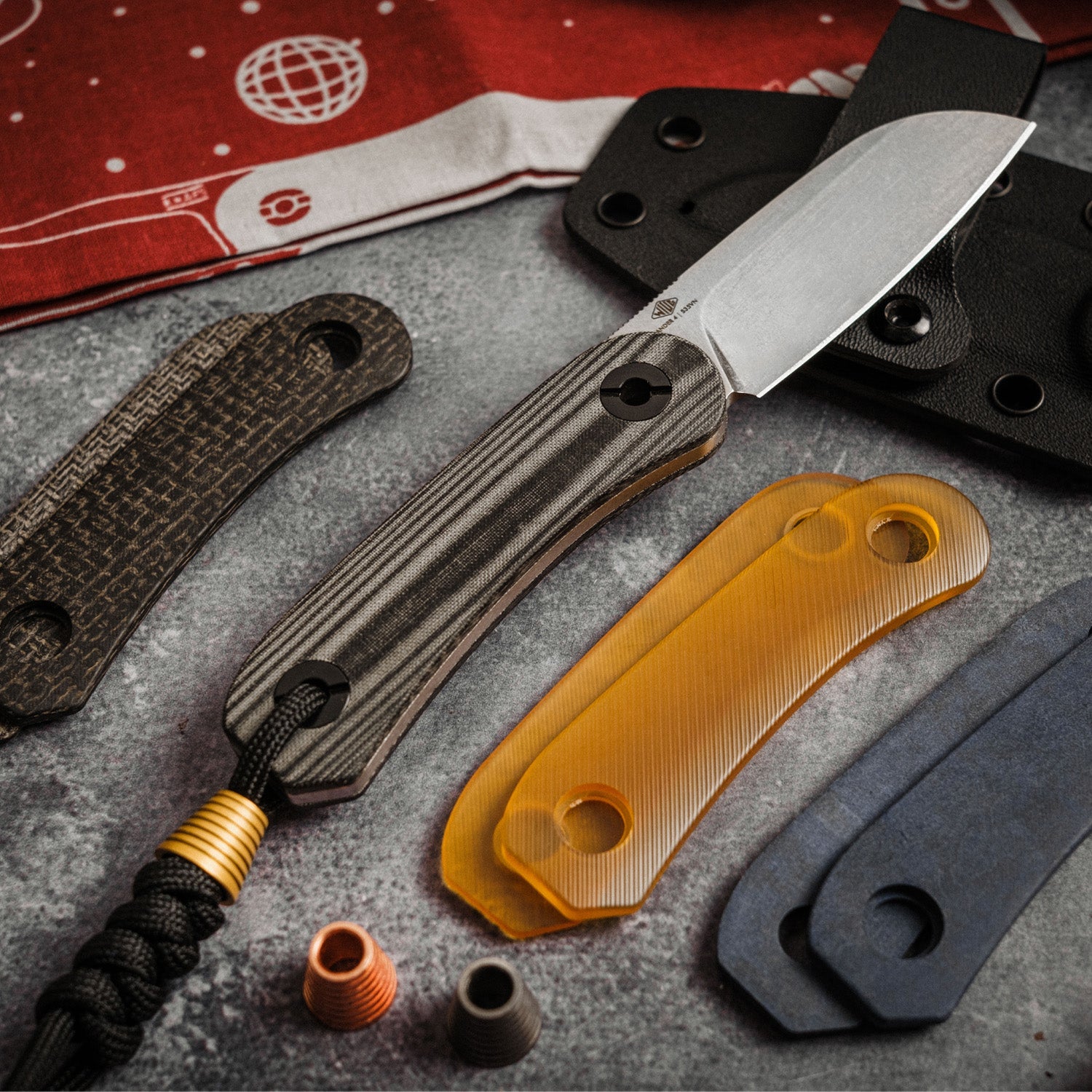 Lander 4 Fixed Blade Knife - Black Sheep