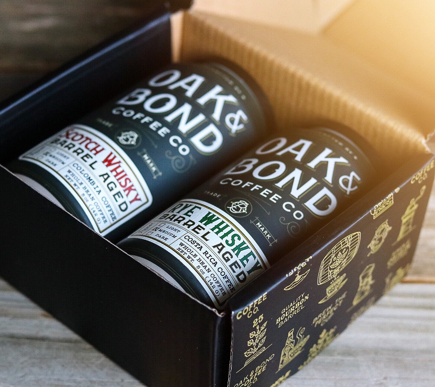 Custom Barrel Aged Coffee Box