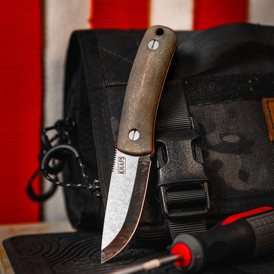 Lulu - Fixed Blade Knife - MagnaCut - Micarta Handles