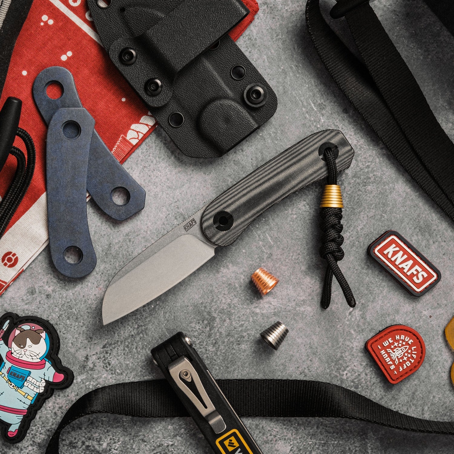 Lander 4 Fixed Blade Knife - Black Sheep