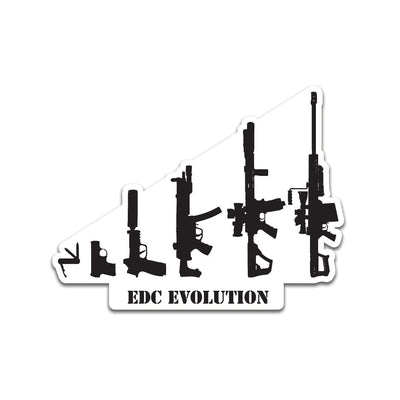 EDC Evolution Sticker