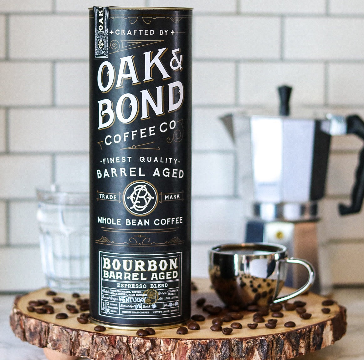 Espresso Bourbon Barrel Aged Coffee