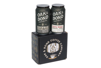 Scotch Whisky and Espresso Bourbon Barrel Aged Coffee Box