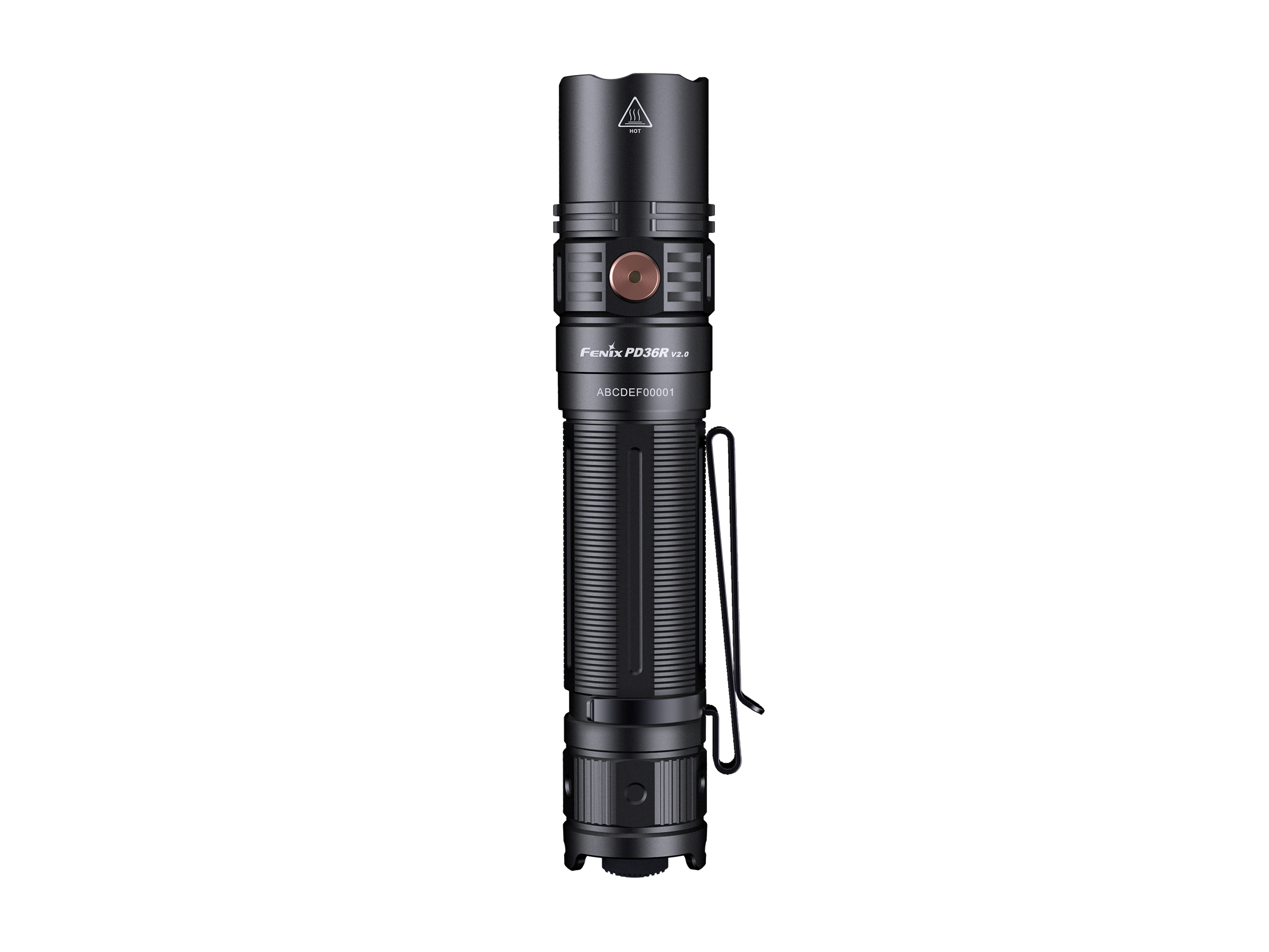 Fenix PD36R V2 Compact Rechargeable Tactical Flashlight - 1700 Lumens