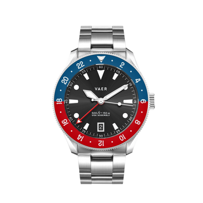 G2 Meridian Navy/Red GMT - 39mm USA