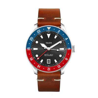 G2 Meridian Navy/Red GMT - 39mm USA