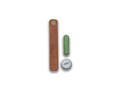Leather Honing Strop for Pocket Knives