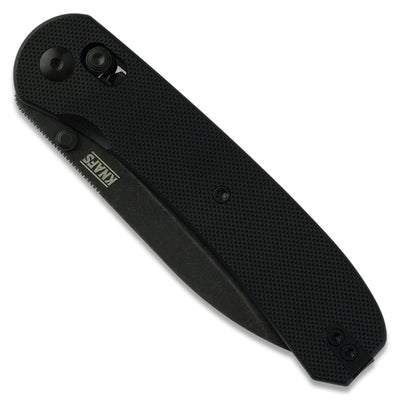 Lander 2 Pocket Knife - Black G10 - Clutch Lock