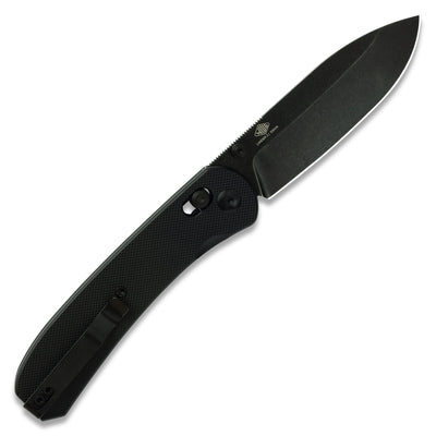Lander 2 Pocket Knife - Black G10 - Clutch Lock