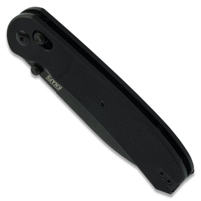 Lander 2 Pocket Knife - Black G10 - Clutch Lock