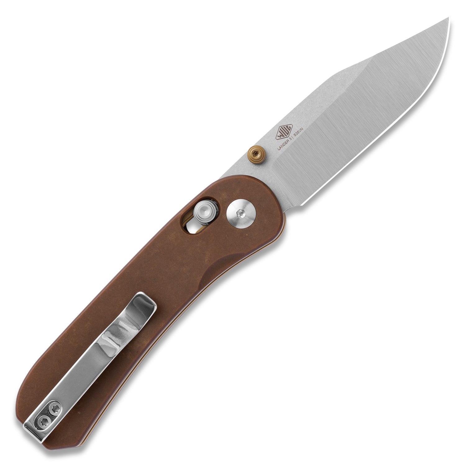 Lander 3 Pocket Knife - Clip Point - S35VN