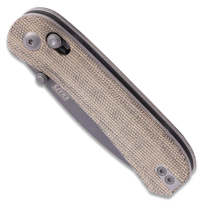 Lander 3 Pocket Knife - Moondust Micarta - Clutch Lock