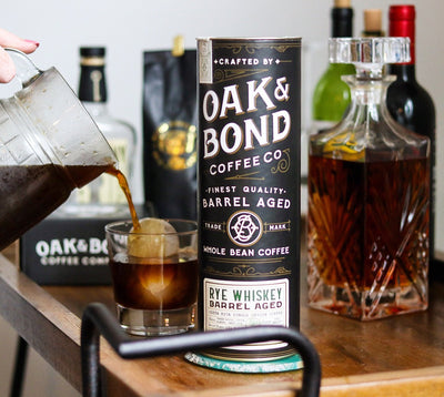 Rye Whiskey Barrel Aged Coffee