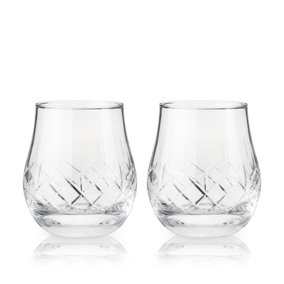 Admiral Crystal Whiskey Heavyweight Glasses