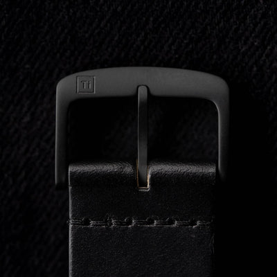 Ti Field Watch / Solar Driven / Black