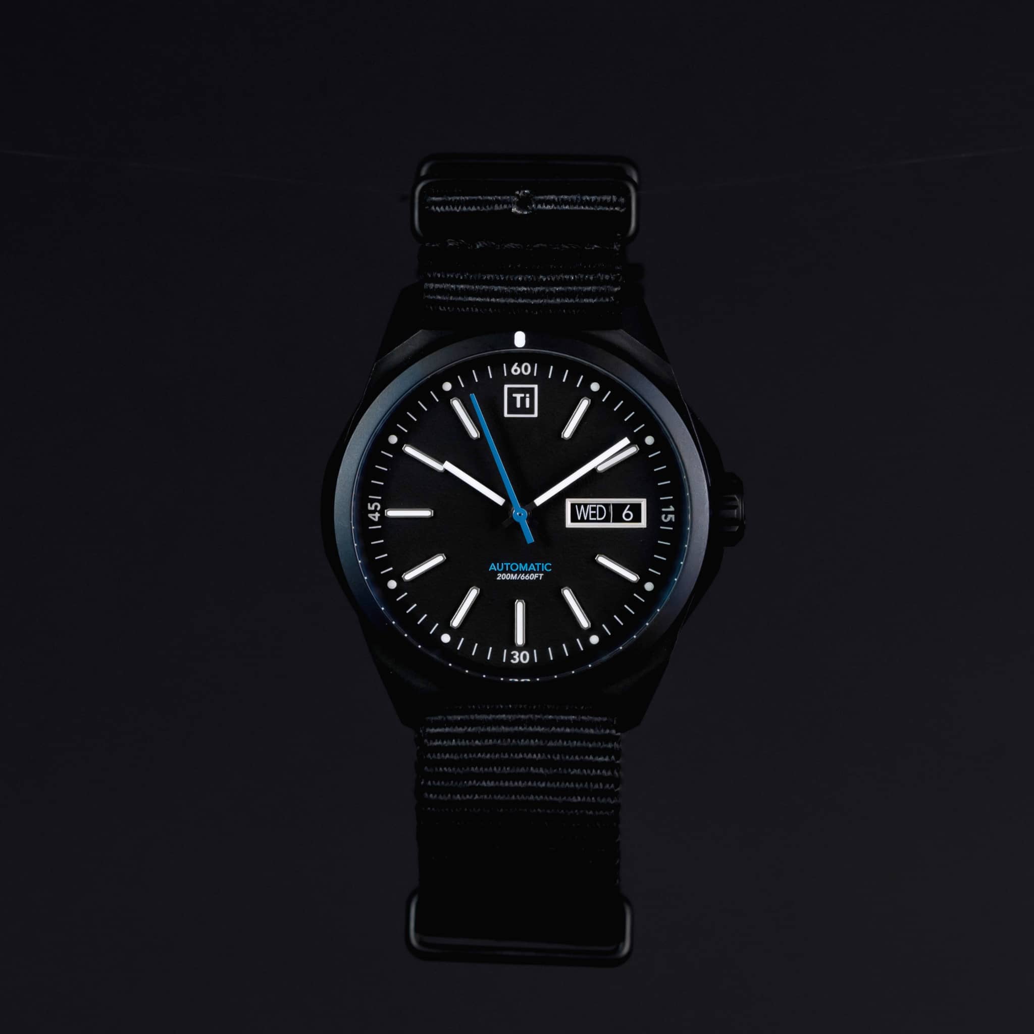 Ti Field Watch / Automatic / Black