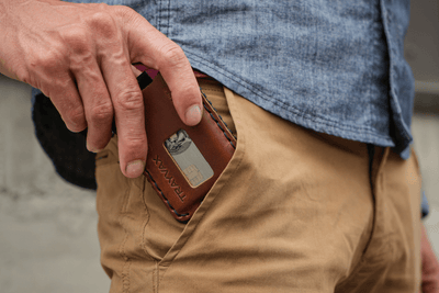 Ascent Wallet - Raw Tobacco Brown