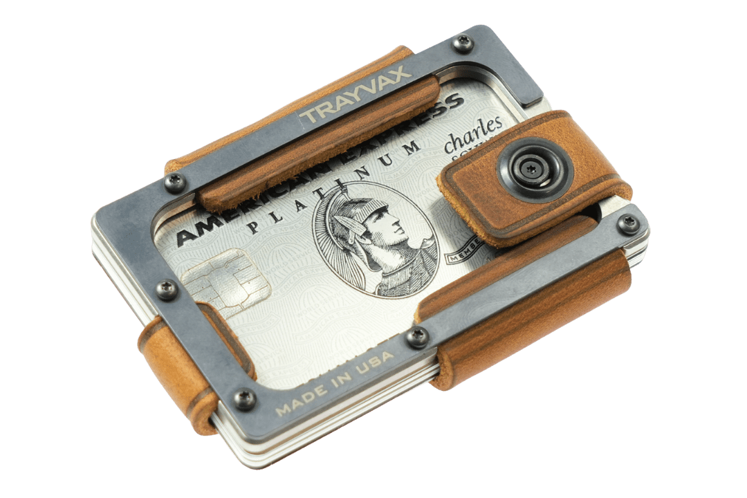 Contour Lite Wallet - Titanium Tobacco Brown