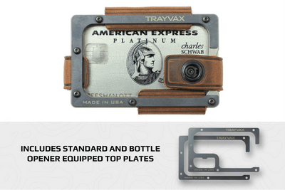 Contour Lite Wallet - Titanium Mississippi Mud