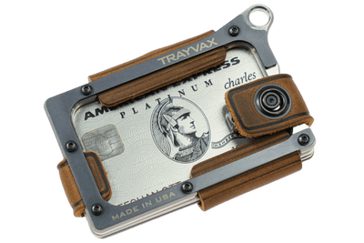 Contour Wallet - Raw Tobacco Brown