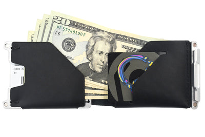 Venture Billfold - Raw Tumbled / Nightfall Black